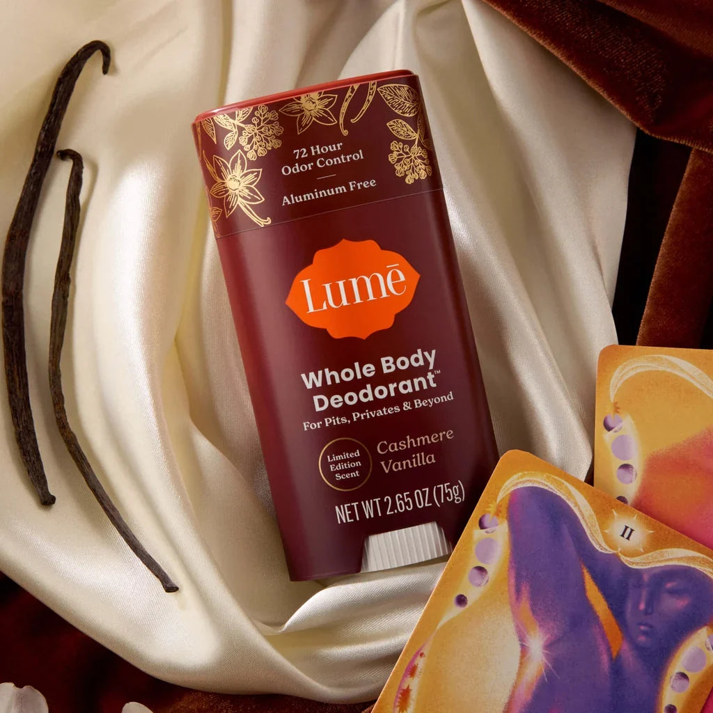 Lume Solid Stick Deodorant Cashmere Vanilla